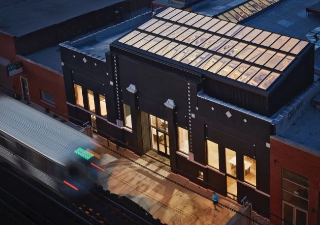 Commercial skylight installation in Chicago, IL