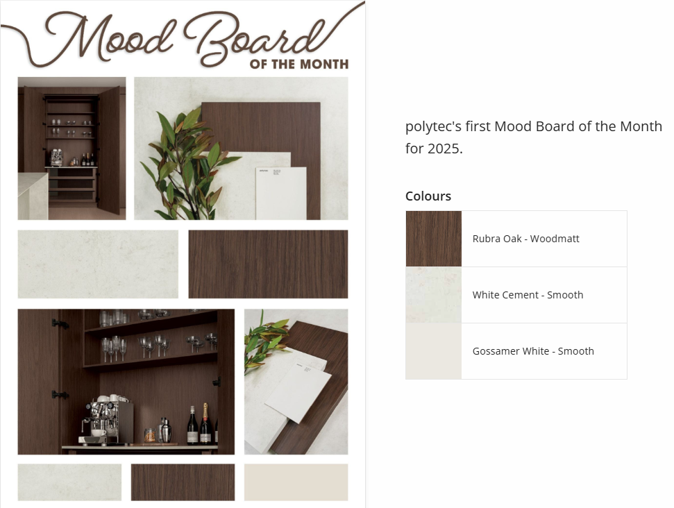 It is a mood board of the month for 2021.