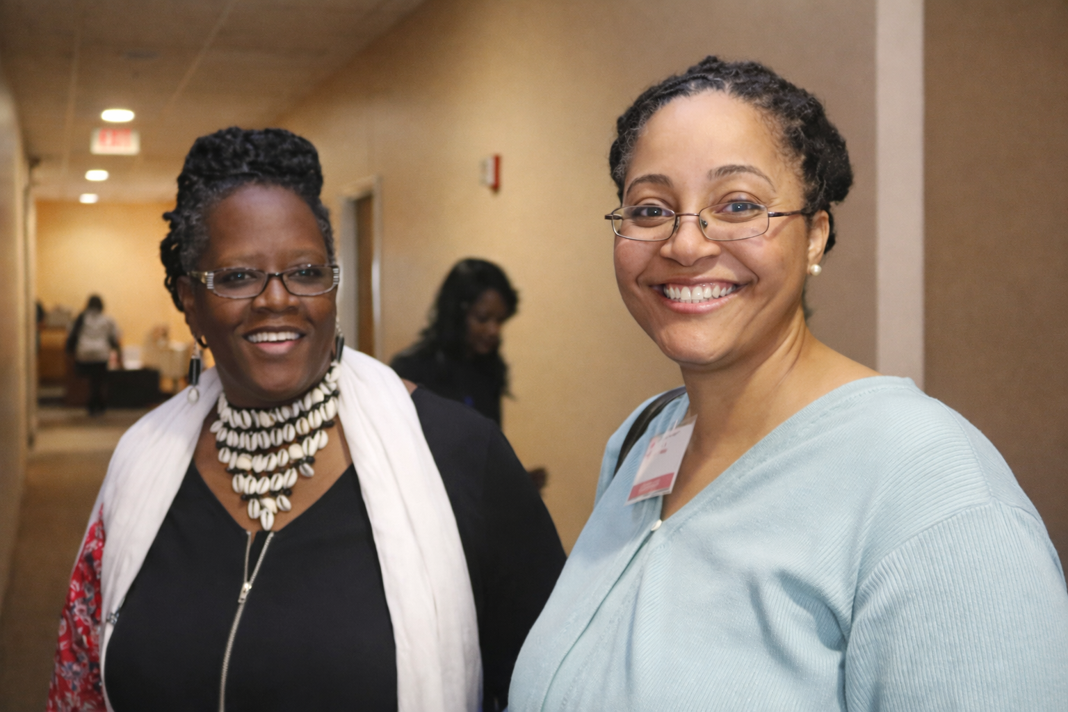 Dr. Renaya Furtick Wheelan and Petrena Young