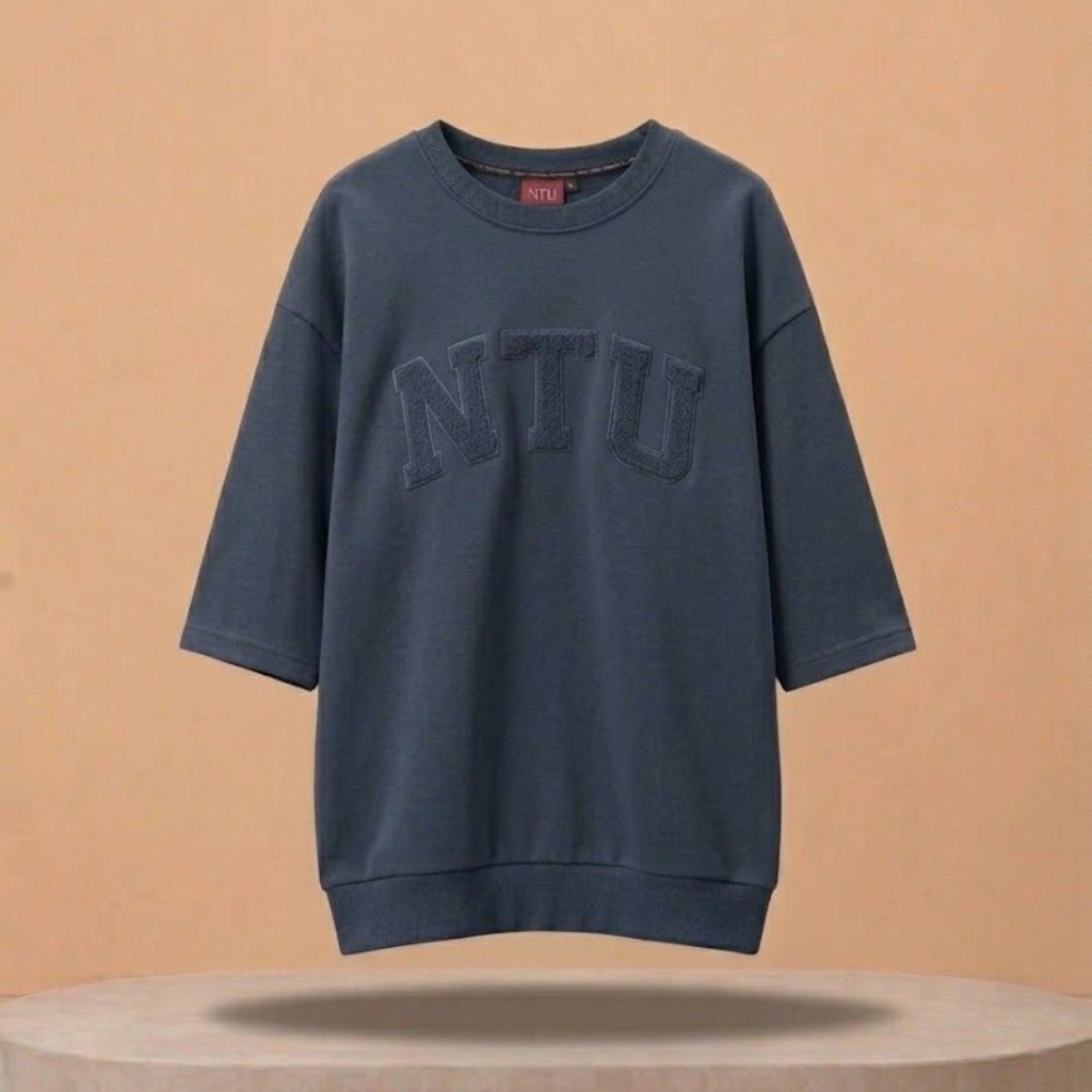 NTU落肩短袖T