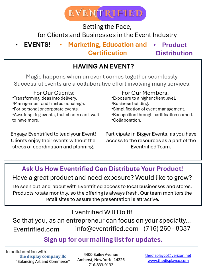 A poster for a vendor and craft show on Saturday October 5th