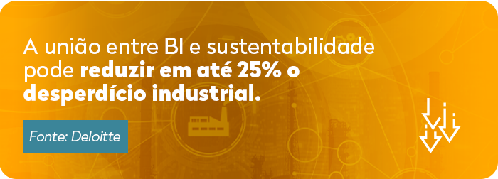 sustentabilidade com BI industrial