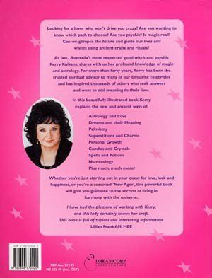 The back of a book with a picture of a woman on it  Kerry Kulkens ™