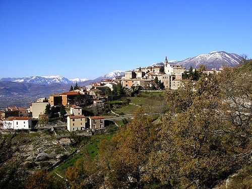 Settefrati, Italy—a picturesque mountain town in Val di Comino, home to the Sanctuary of Canneto and rich in medieval history and natural beauty.