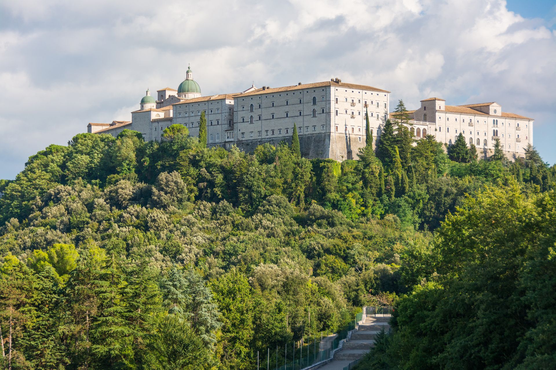 Monte Cassino, Italy—home to the historic Benedictine abbey, a WWII battleground, and a symbol of resilience, faith, and breathtaking views.