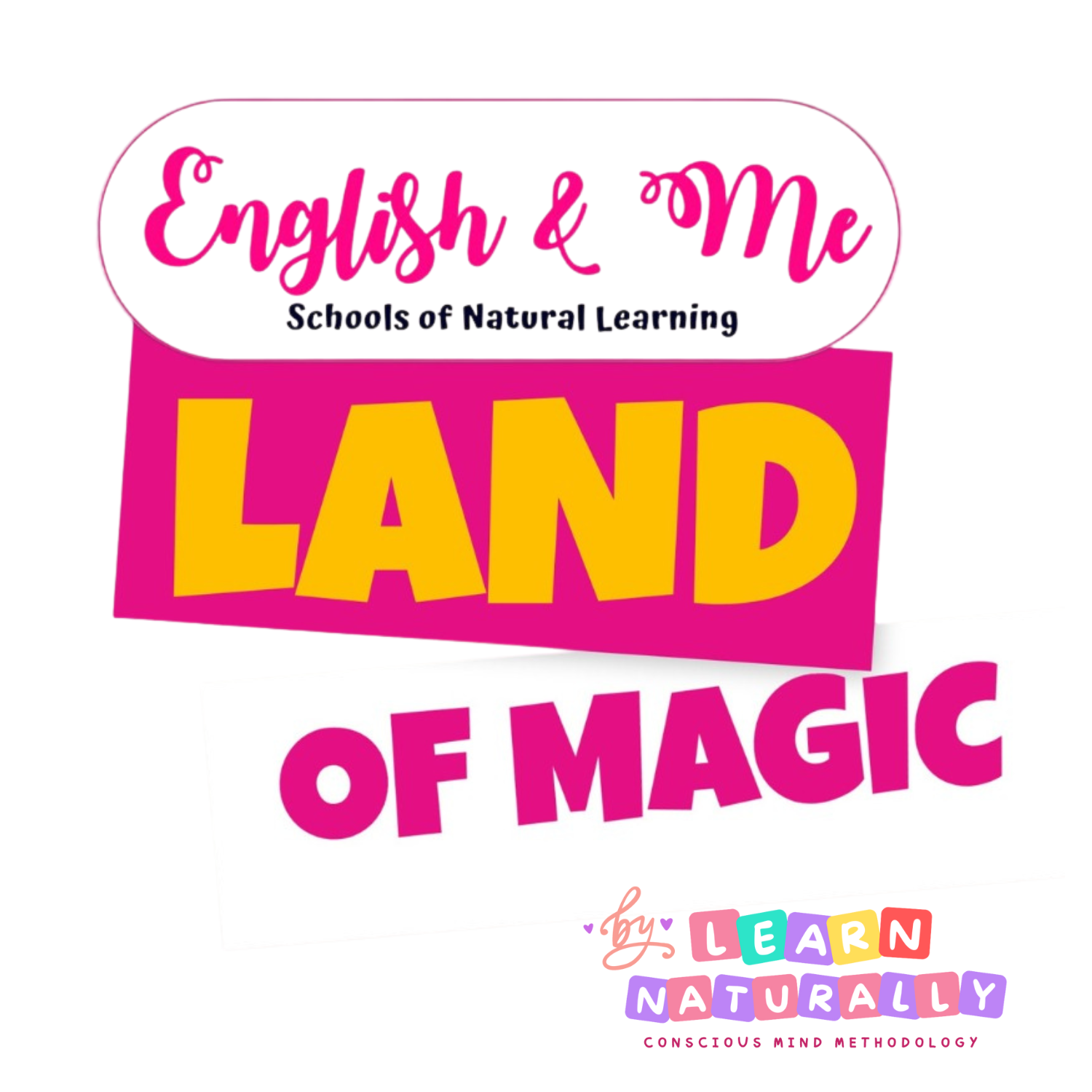 Cinco híbridos coloridos de unicornio y dragón con dos niños, de pie en las nubes contra un cielo azul, sonriendo.