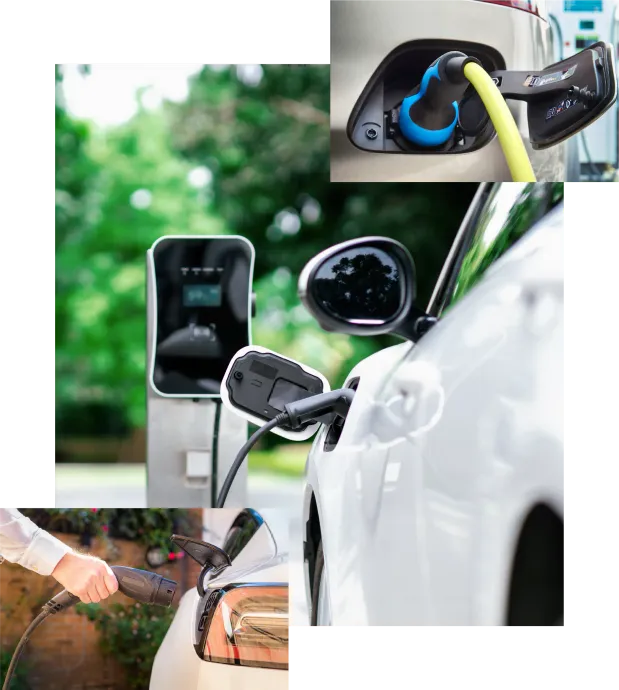 A person is making a key out of a car door handle.