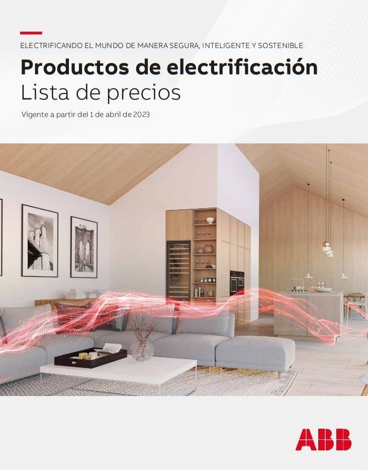 Lista de precios abb