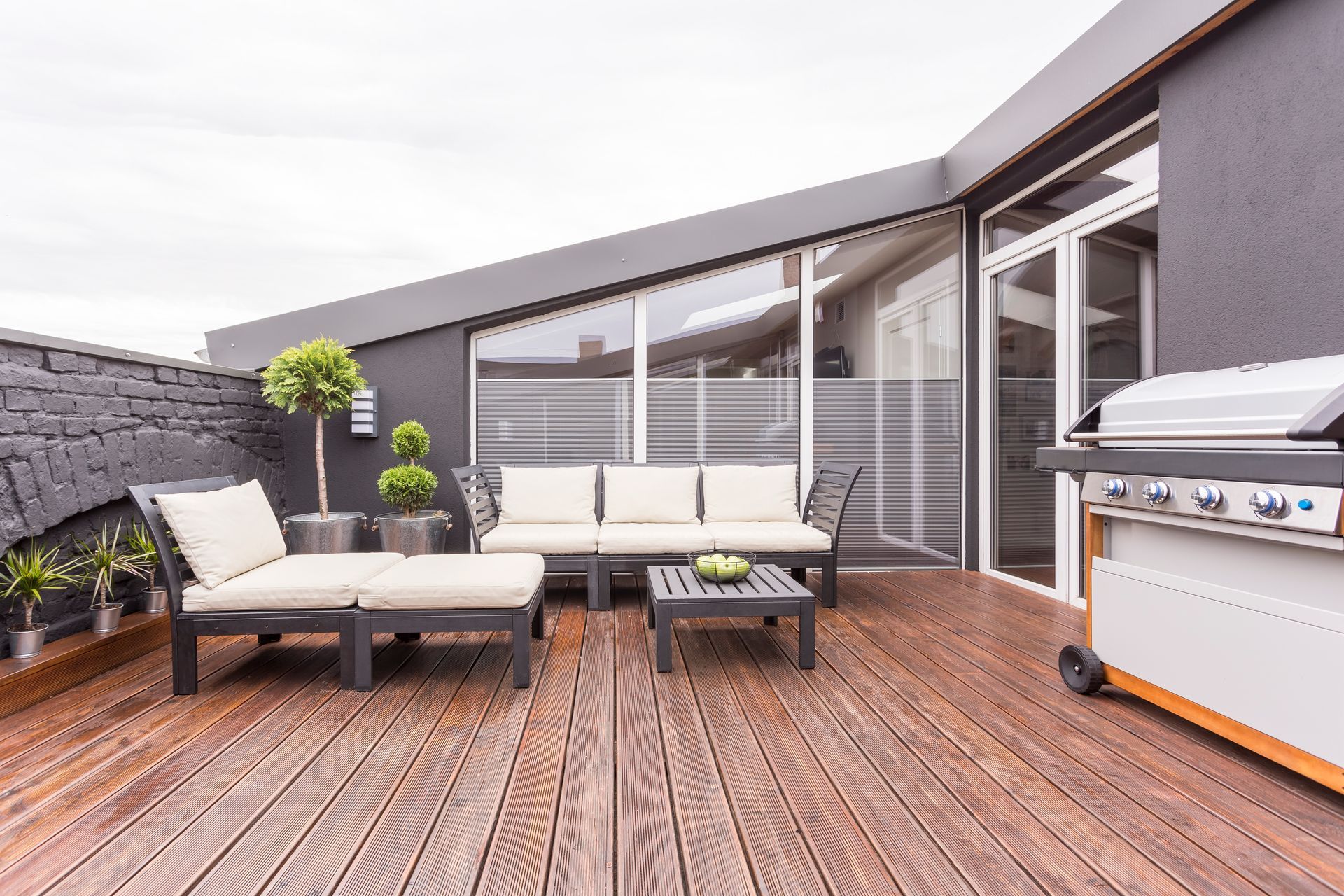 Professionally stained wood deck by Pure Excellence Painting and Powerwashing, Mentor, OH