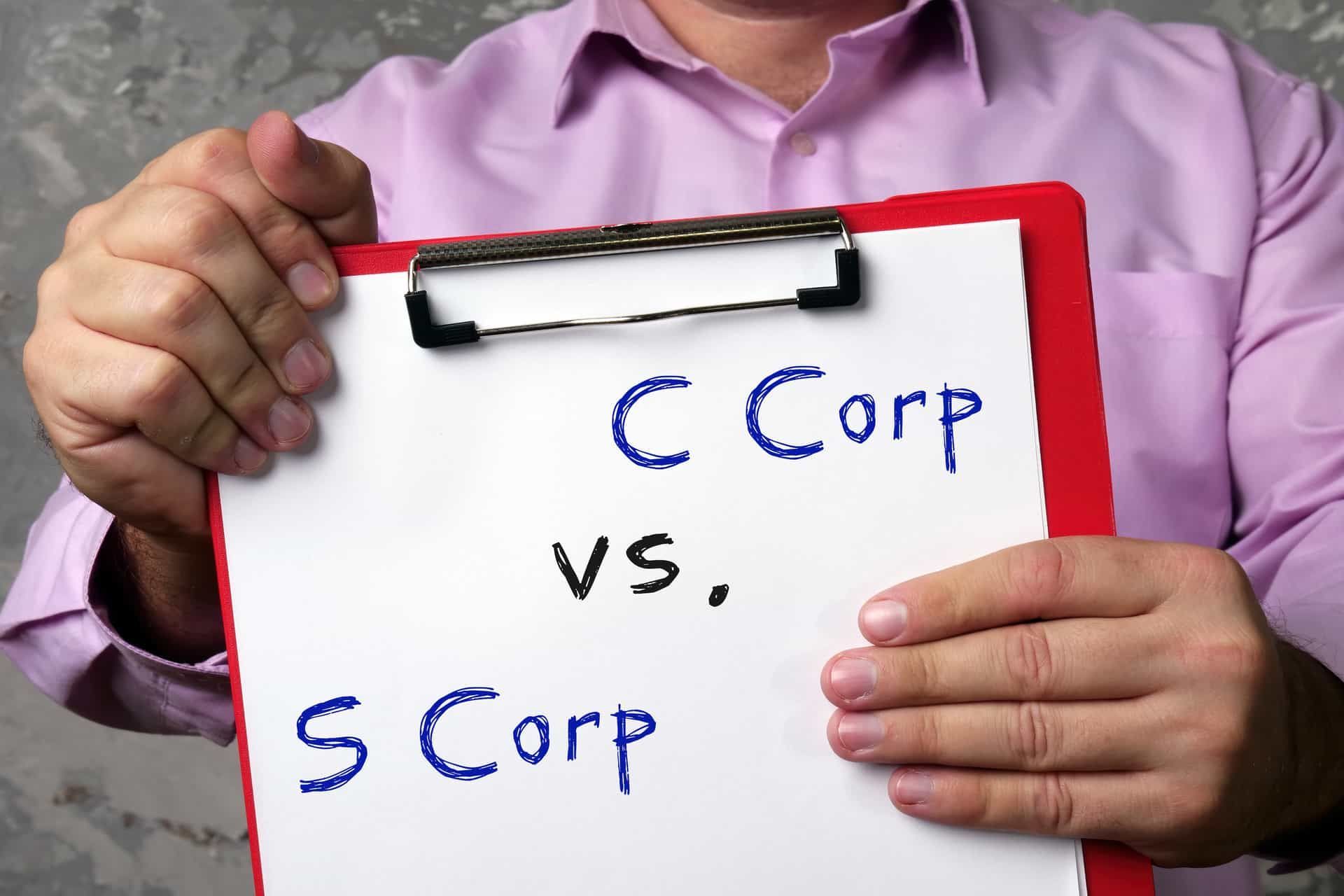 Converting from a C Corp to an S Corp Tax Issues