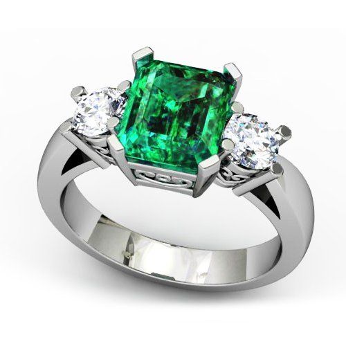 Emerald Ring Designed by Mason Carter