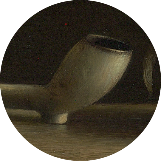 Detail stilleven met butte
