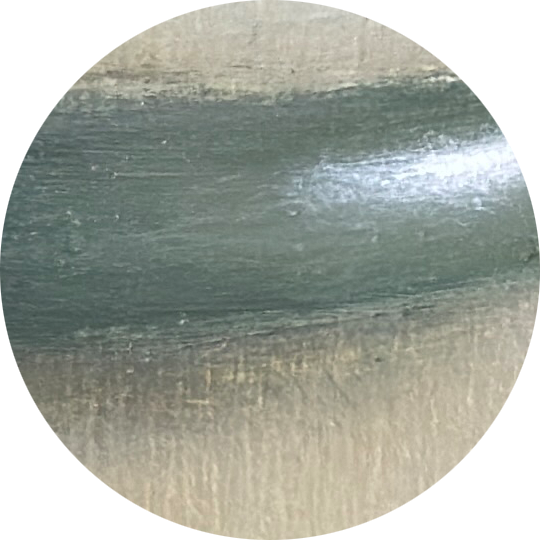 Detail Eieren in  Romeins glazen schaal