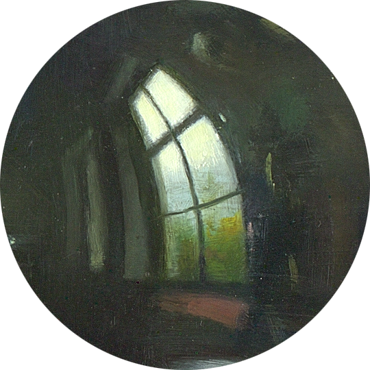 Detail Butte met twee flessen en rood doosje