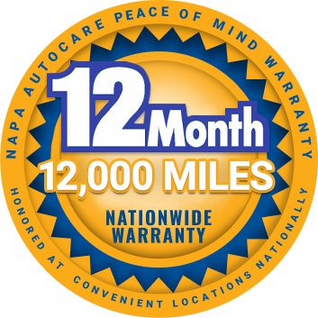 24 Months / 24,000 Miles NAPA Warranty