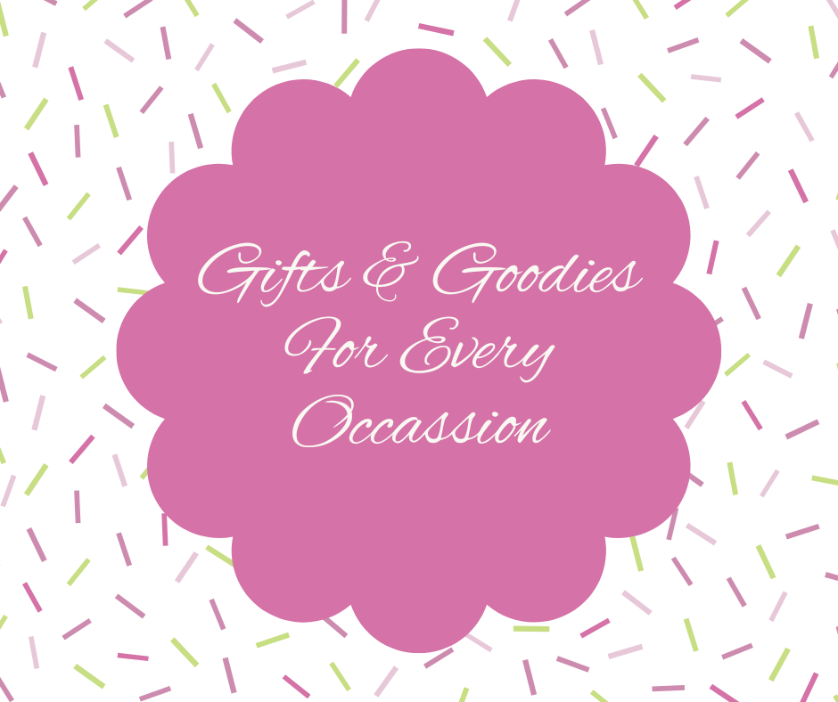 Pink scalloped shape with