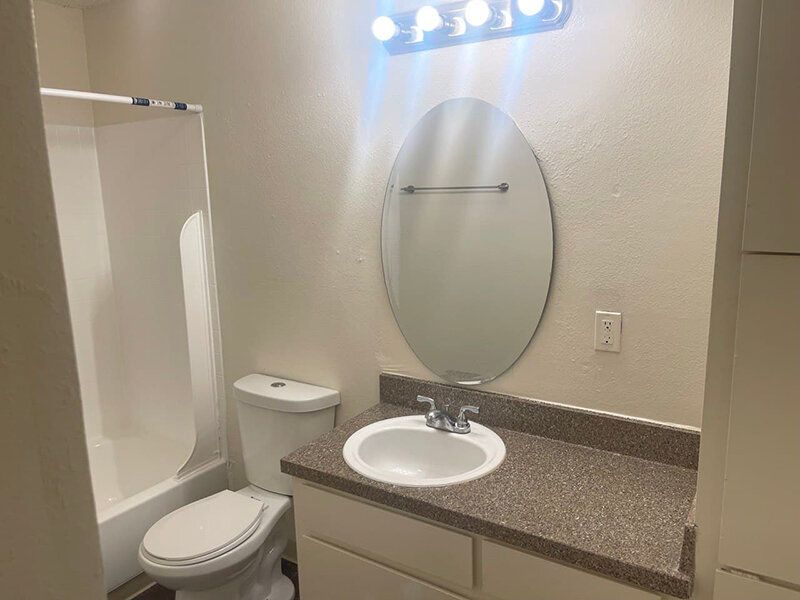 Bathroom Vanity | Lakeside Villas Apartments in Thornton, CO