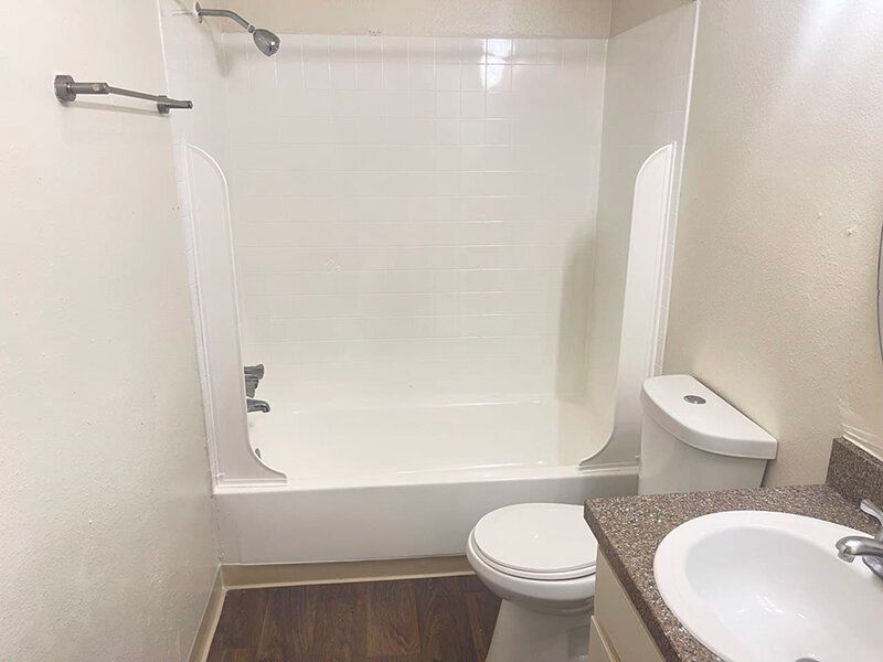 Beautiful Bathroom | Lakeside Villas Apartments in Thornton, CO