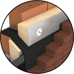 Bakstenen muur boren