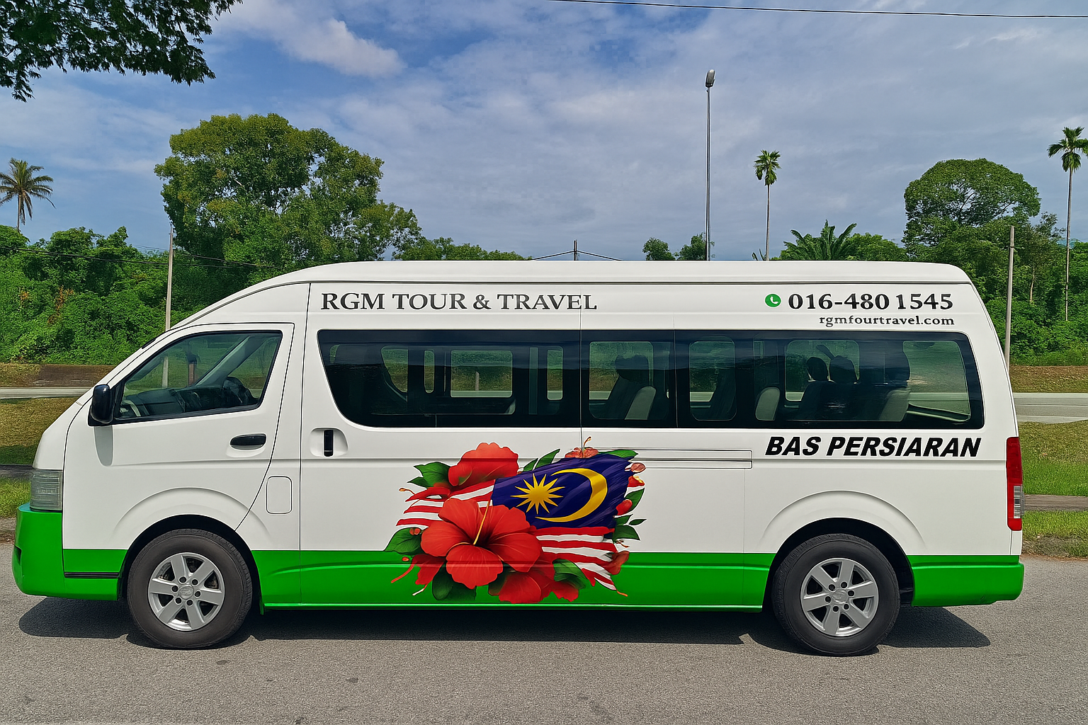 RGM Tour & Travel private tour van – Malaysia day trips and transfers