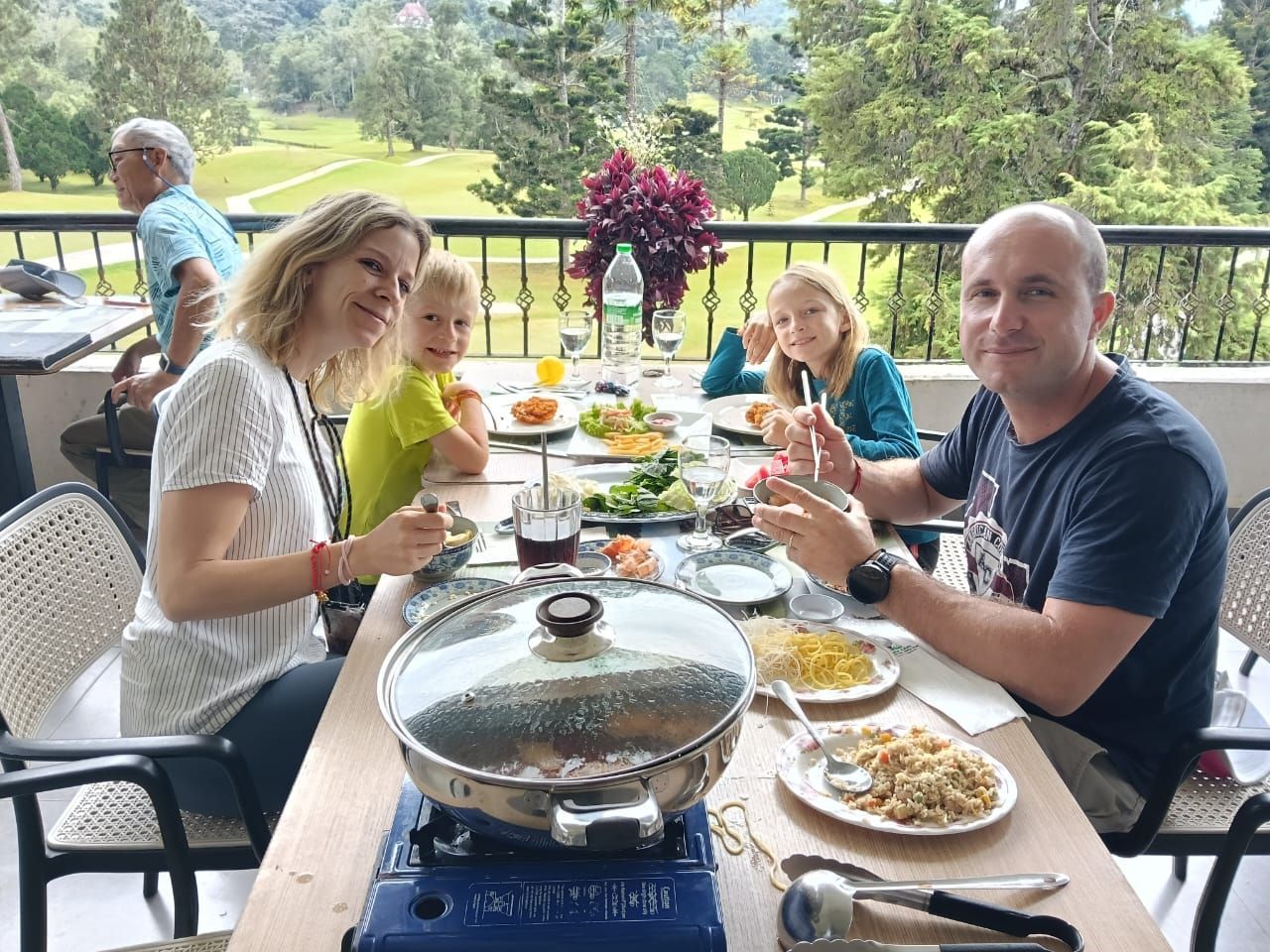 “Tourists enjoying local food in Malaysia – RGM Tour & Travel private tour”