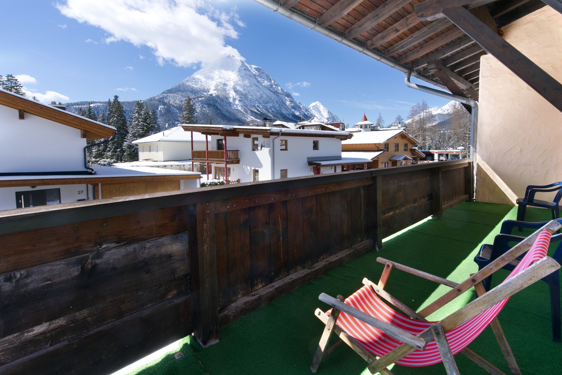 Ferienwohnug type C balkon