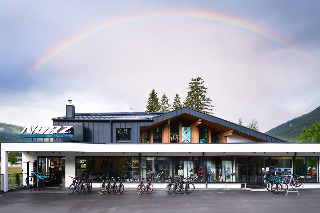 E mountainbike verleih bei Norz