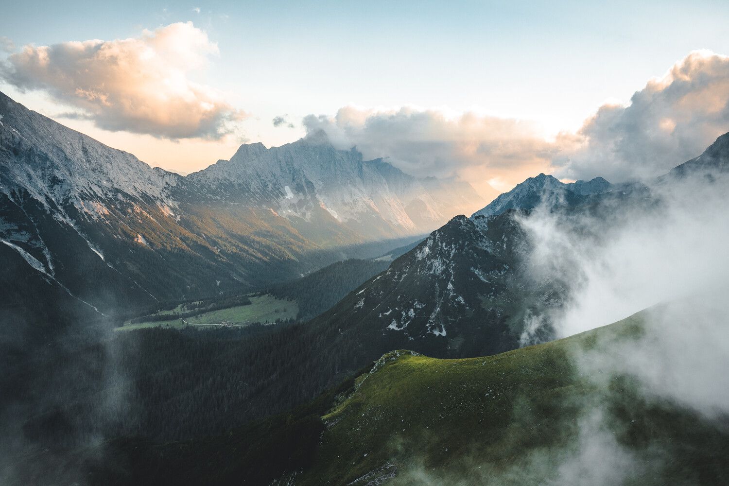 De Oostenrijkse alpen