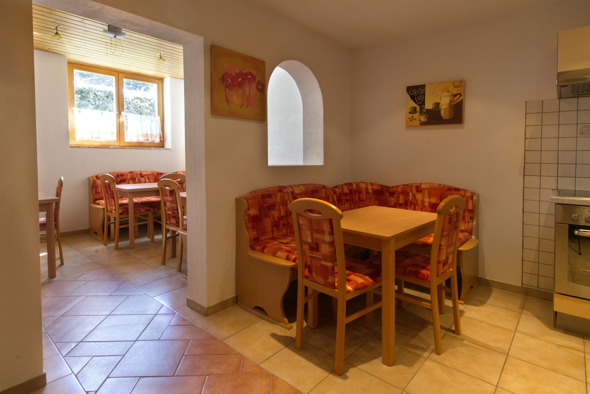 Group accommodation with big kitchen