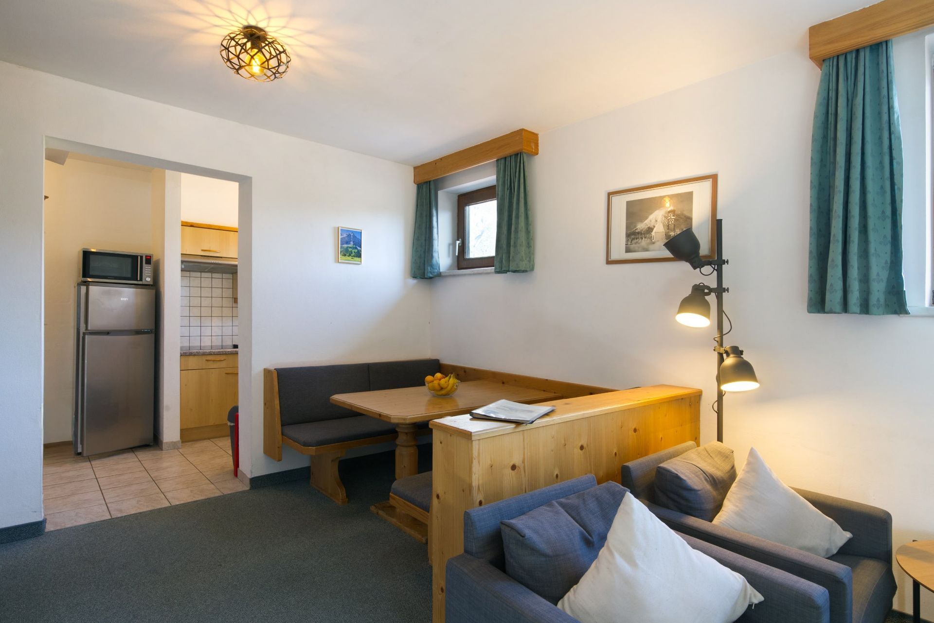 Apartment type D living room