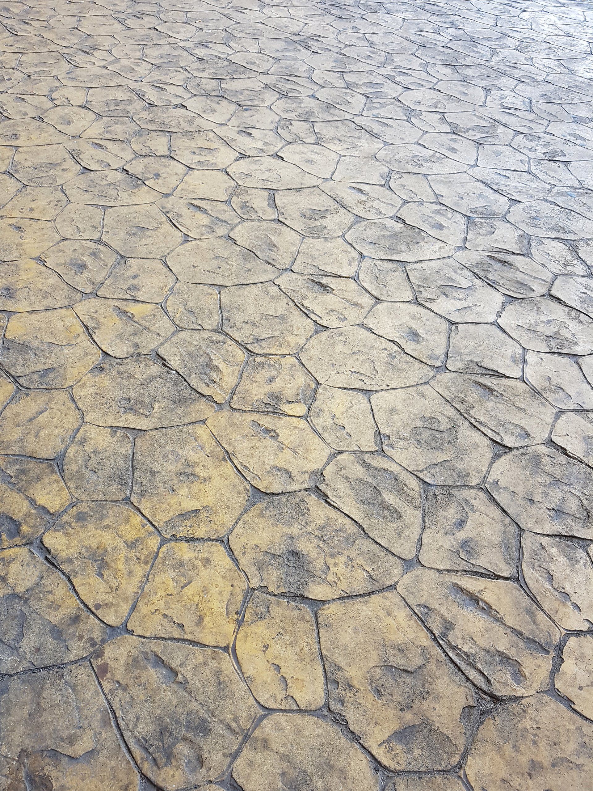 Popular Stamped Concrete Flooring - Umina Beach - Stuart Concreting