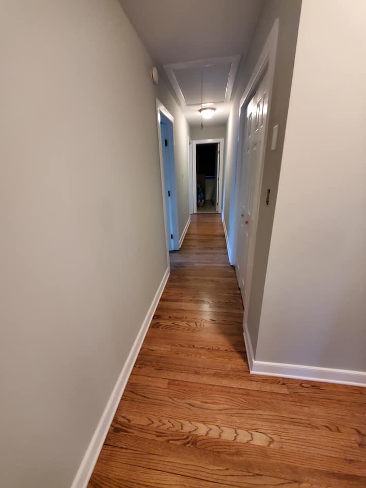After Laminated Hallway In The House — Hebron, MD — Shore Life Construction
