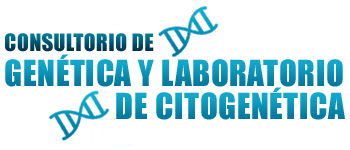 logo consultorio de genetica y laboratorio de citogenetica