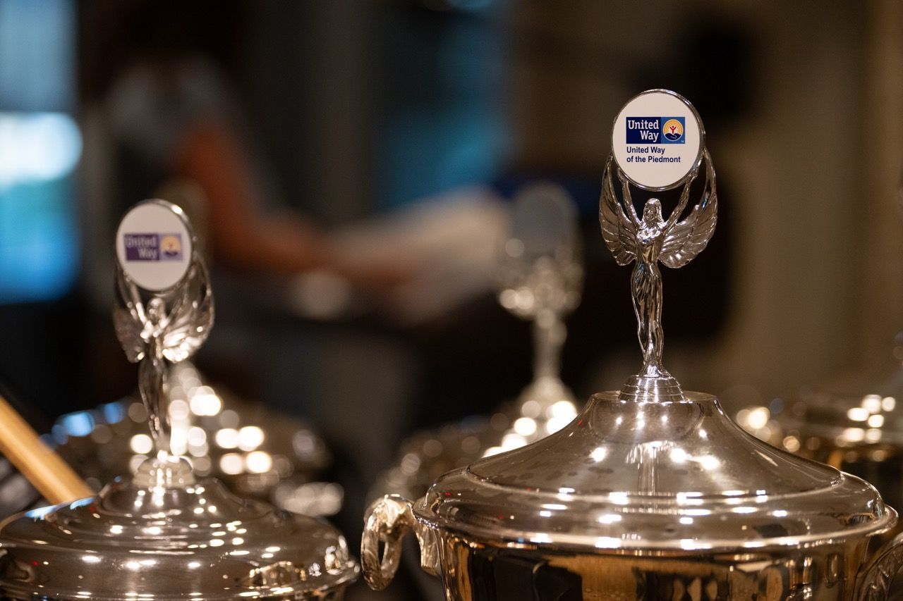 United Way of the Piedmont trophies