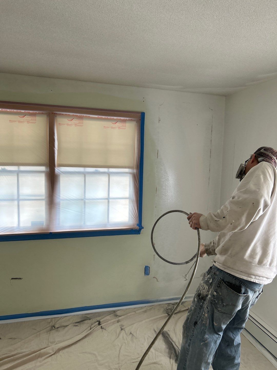 Commercial painting project in Manchester, NH.