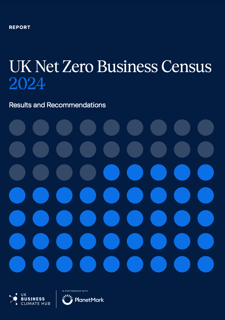 Net Zero Census Report Cover