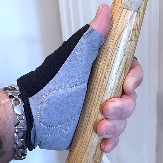 shocktek, gloves, padding protection,