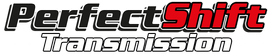 A perfect shift transmission logo on a white background