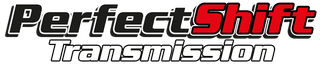 A perfect shift transmission logo on a white background