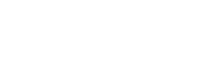 White logo on white background.