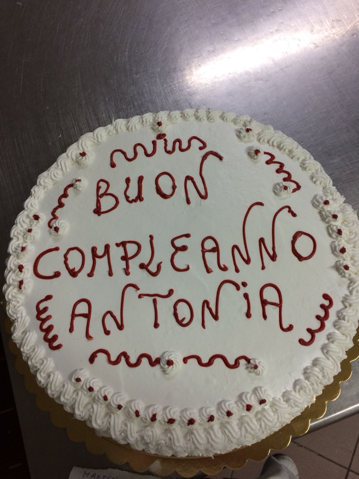 Torta personalizzata