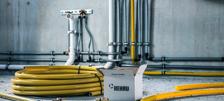 Impianto gas Rautitan Gas Stabil Rehau