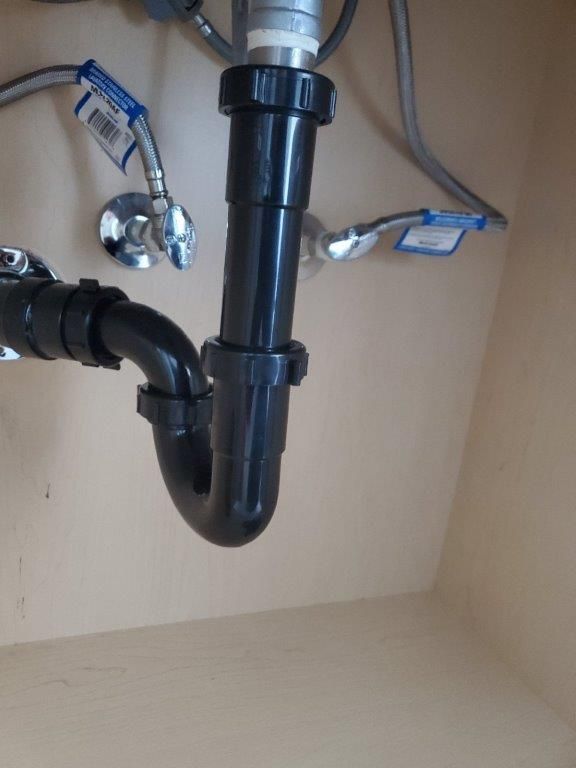 Close-Up Of Plumbing Pipe