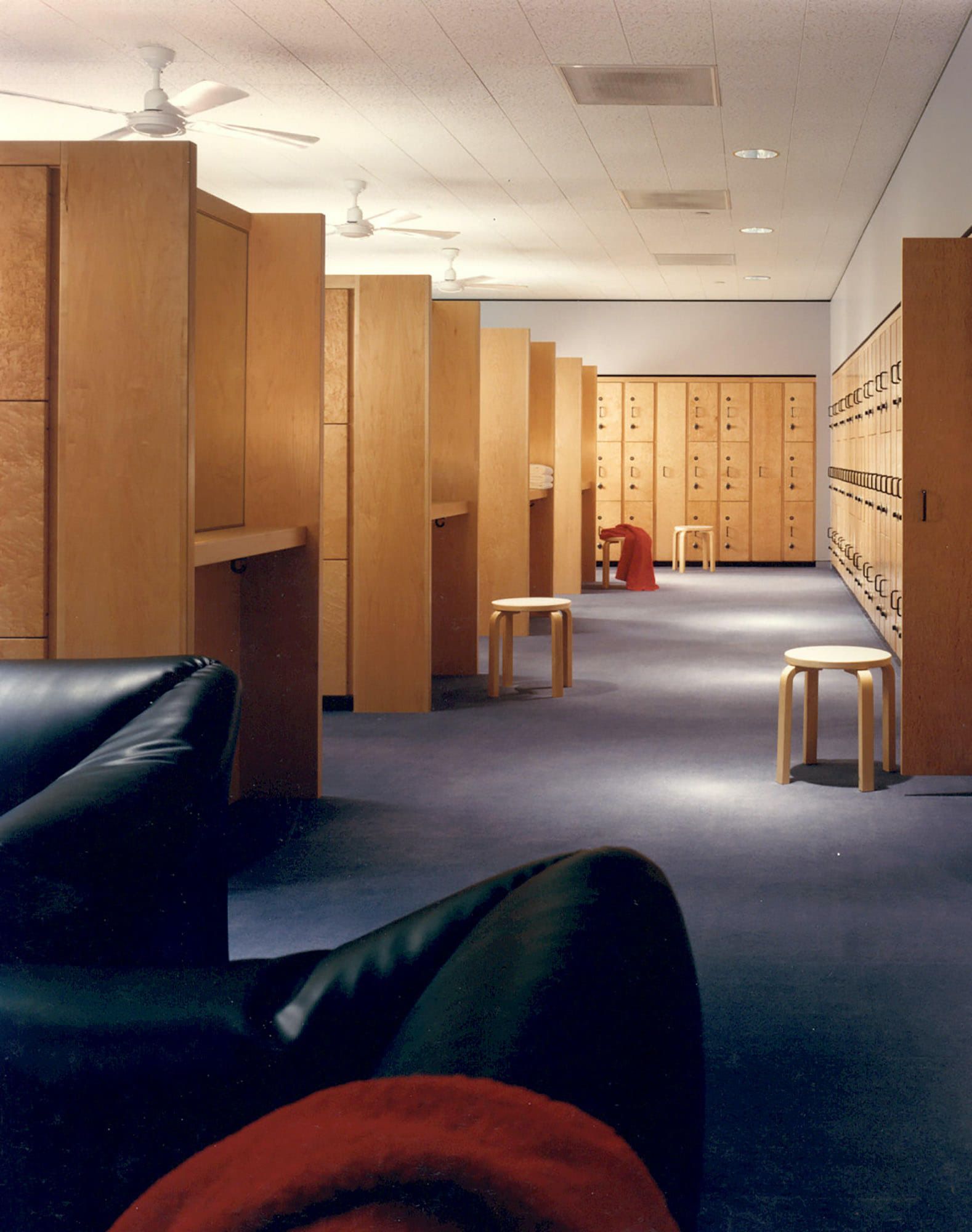 a row of lockers with the number 1 on them