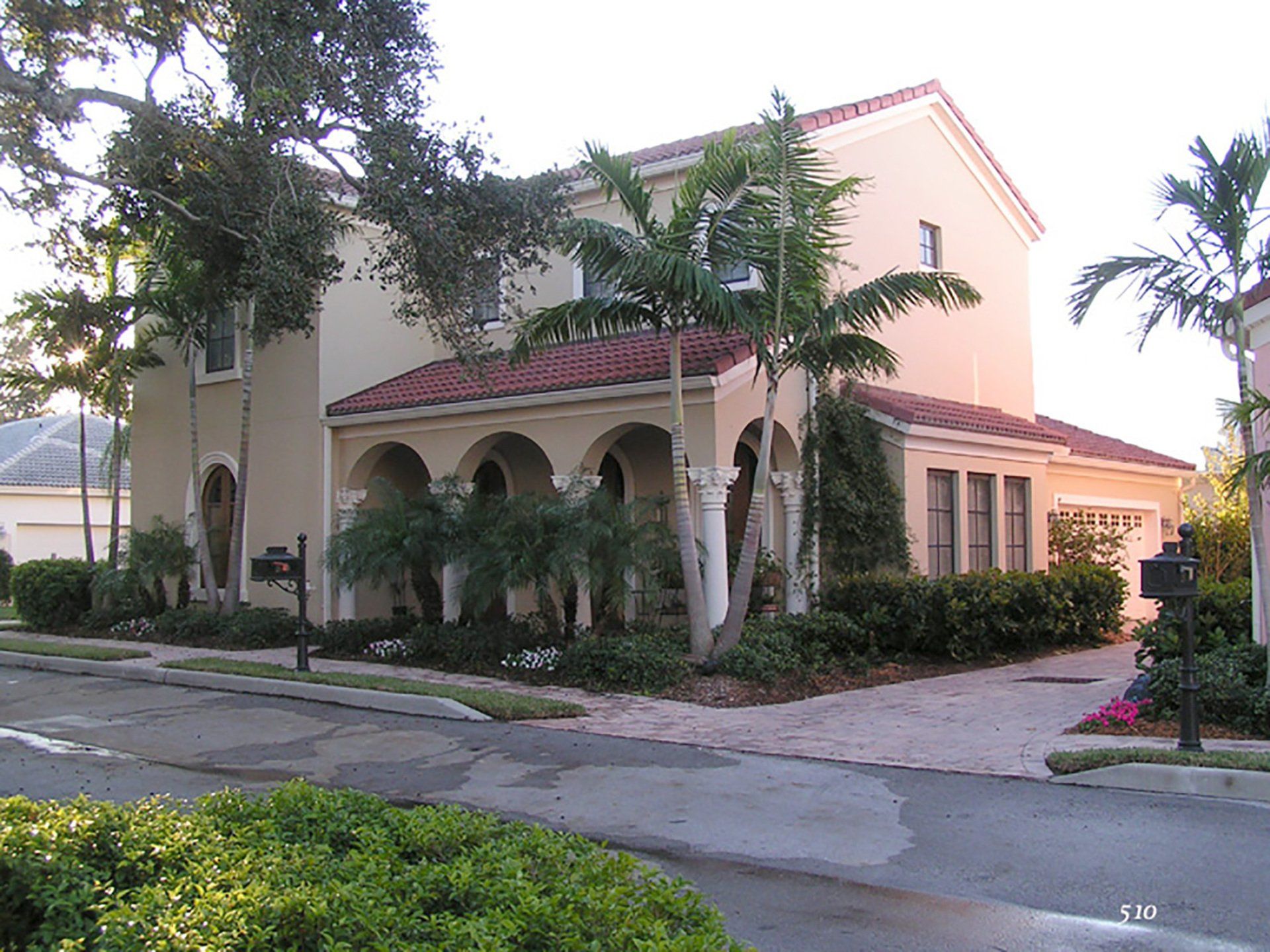 a house with a mailbox in front of it