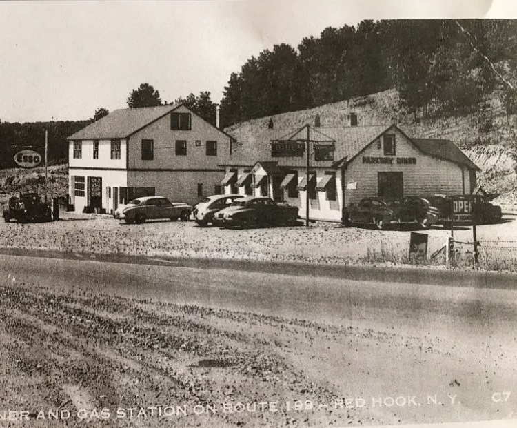 The Parkway Diner and Esso Station, Milan, NY