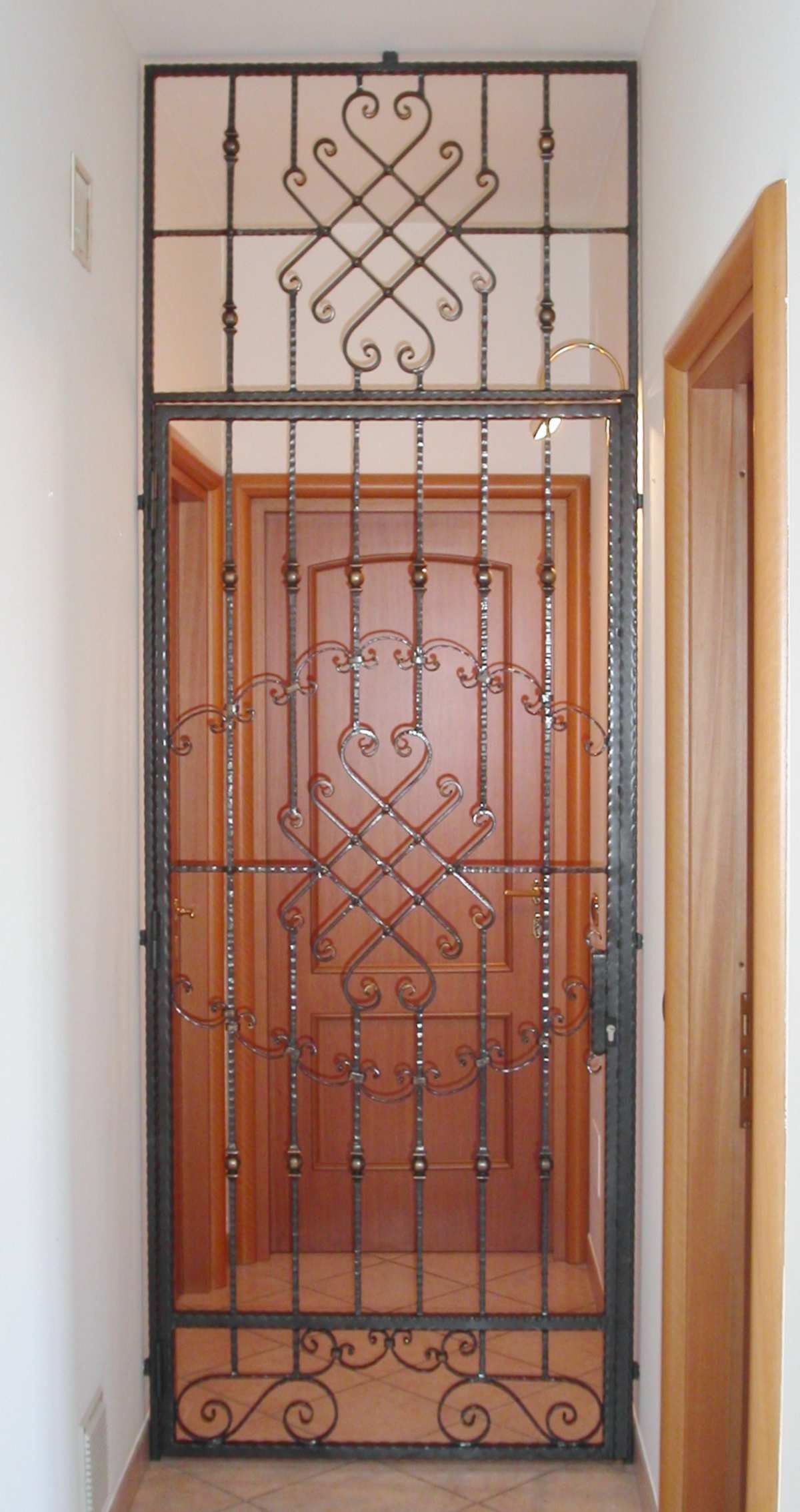 inferriate in acciaio