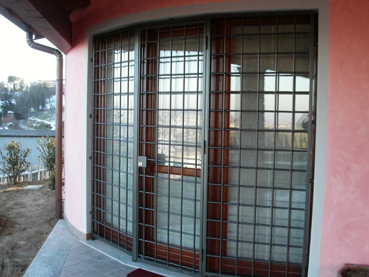 inferriate in acciaio