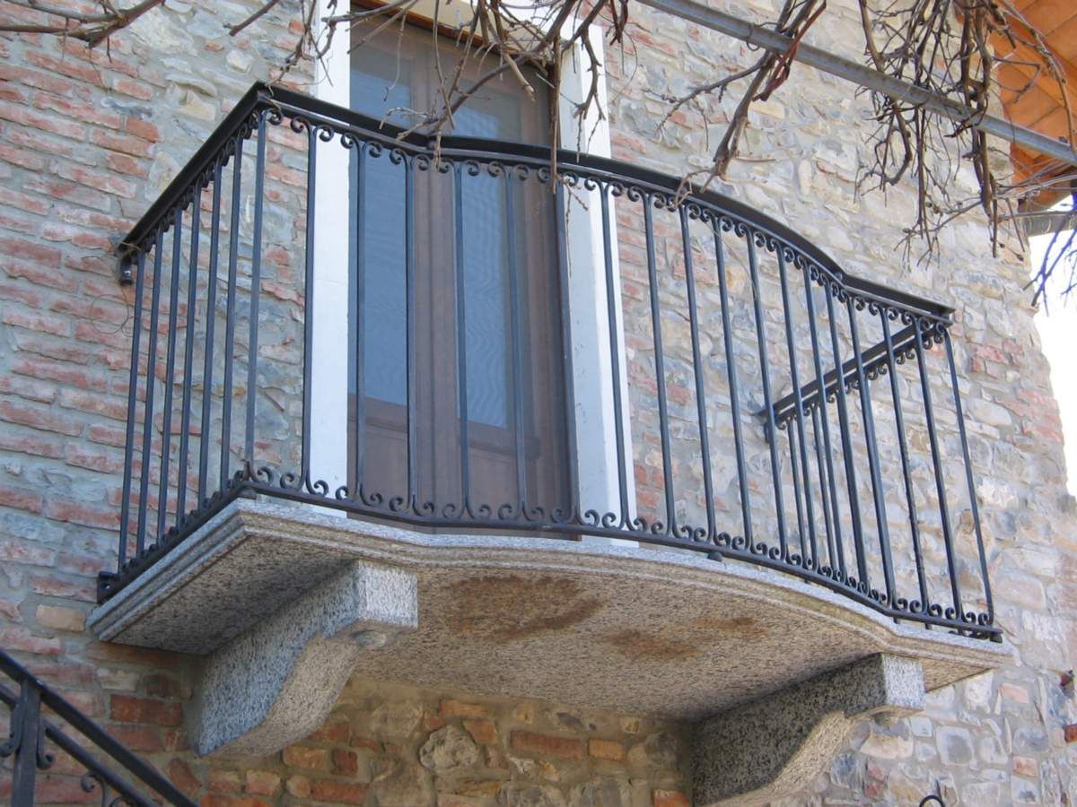 parapetto per balcone