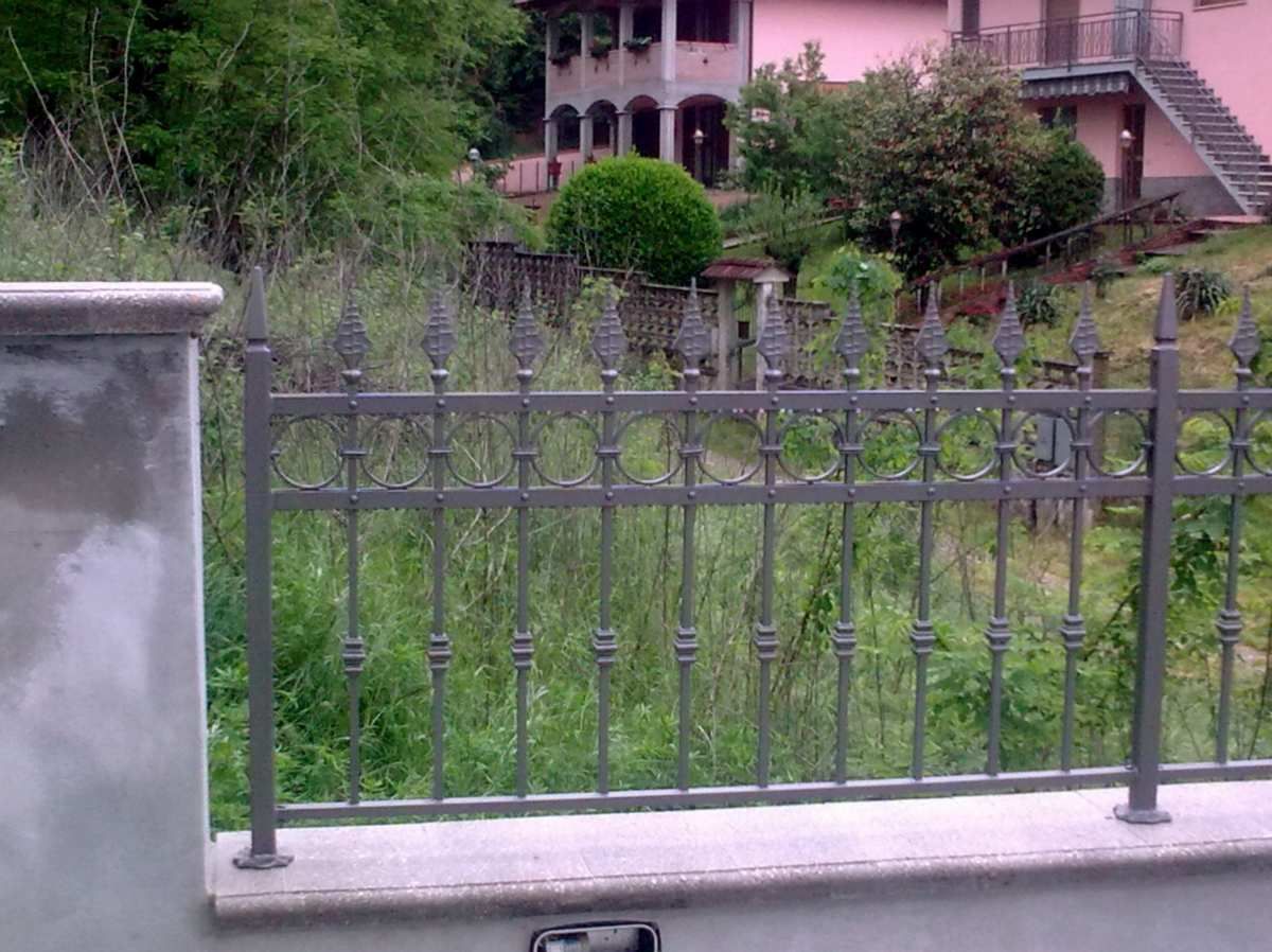 recinzione in ferro battuto
